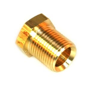 DREHMESITER boquilla roscada de latón M12x1 Ø 8 mm L. 15 mm