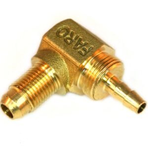 FARO codo de 90° rosca M10x1 para manguera flexible 6 mm (R01)