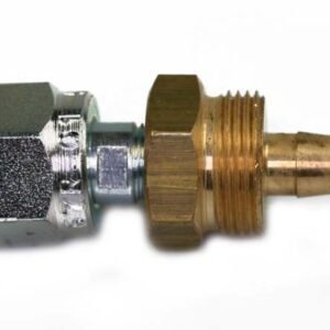 FARO reductor de manguera flexible 6 mm a depósito de 4 agujeros 1/2-20 UNF (N06)