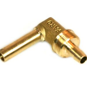 FARO codo de 90° con niple 8 mm (largo) para manguera flexible 8 mm (R06/L)