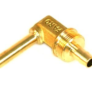 FARO codo de 90° con niple 6 mm para manguera flexible 8 mm (R21)