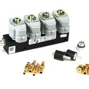 IG1 rampa de 4 cilindros BLACK BODY 2 ohm (versión antigua)