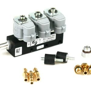 IG1 rampa de 3 cilindros BLACK BODY 2 ohm (versión antigua)