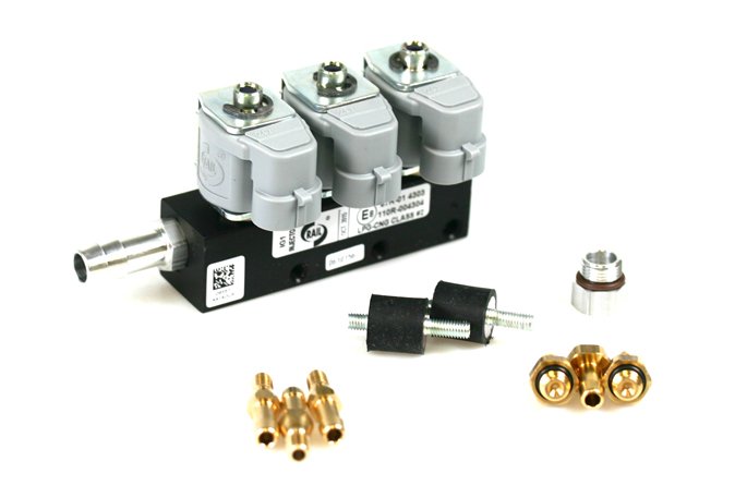 IG1 rampa de 3 cilindros BLACK BODY 2 ohm (versión antigua)