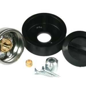 Tomasetto boquilla de suministro DISH + carcasa de plástico y tapa para tubería de 8 mm