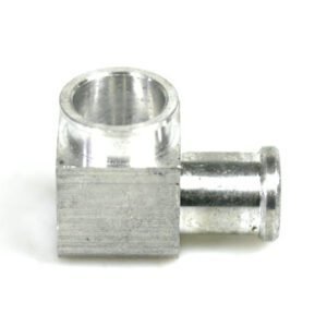 DREHMEISTER codo conector 90° para inyectores individuales Keihin 12 mm