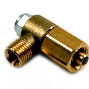 Tomasetto codo 90° para multiválvula toroidal 30° 8 mm (entrada)