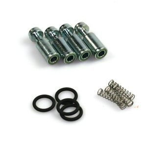 kit de reparación de rampa de 4 cilindros Bigas (inyectores negros)