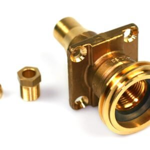 Boquilla de suministro ACME recta para repostaje externo para tubería de cobre de 8 mm