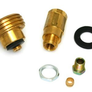 ICOM boquilla de suministro mini (rosca interna) M12 para tubería de 8mm + adaptador ACME