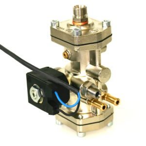 Bigas CNG regulador de presión RI27 Mercedes B200/E200, Fiat Panda/Multipla con válvula de cierre (8-10 bar)