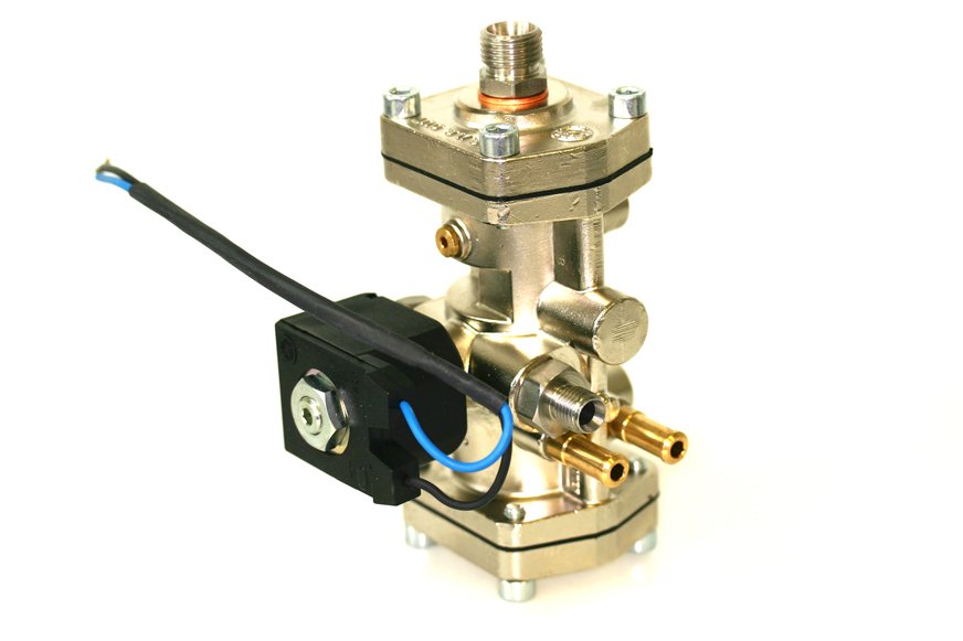 Bigas CNG regulador de presión RI27 Citroen C3, Renault Kangoo con válvula de cierre (2,2 bar)