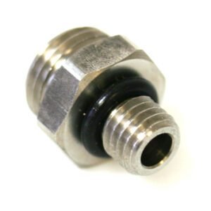 DREHMEISTER adaptador de acero M16x1.5-M10 con junta tórica