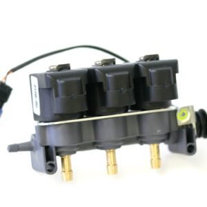 Tartarini rampa de inyección de 3 cilindros EVO08G con sensor de temperatura