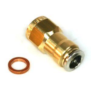 FARO FASTYFIT conector rápido 8 mm - 1/4" recto