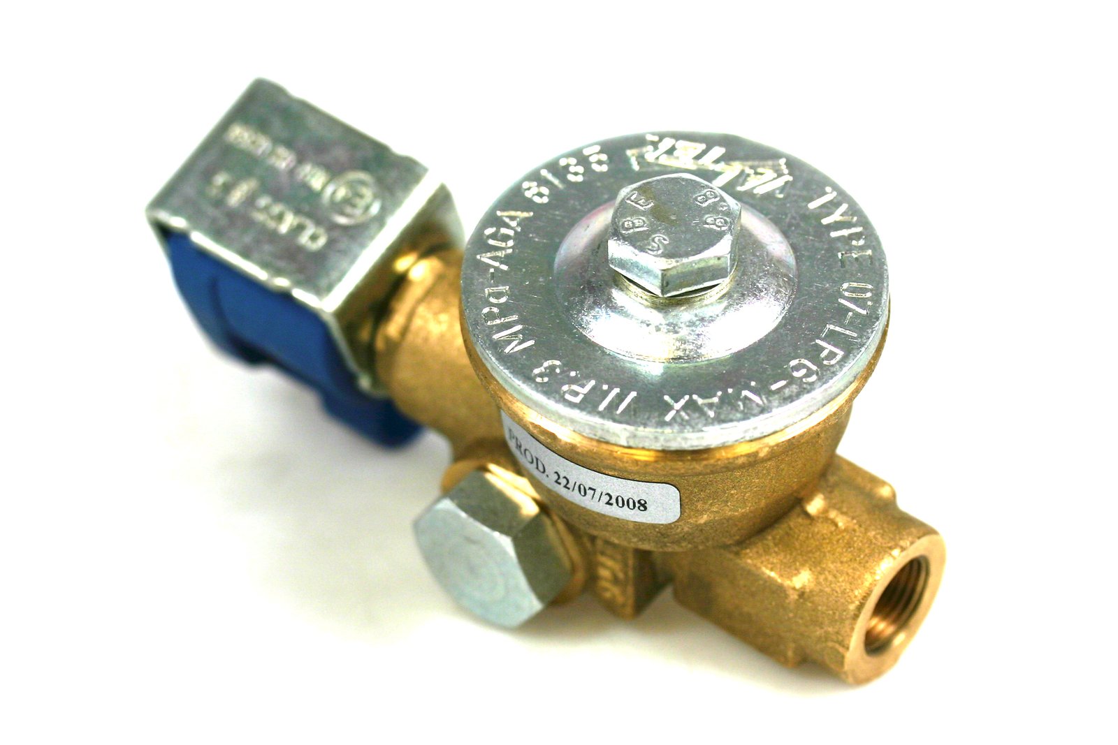 Valtek válvula de cierre tipo 07 / entrada M10x1 (6 mm), salida M10x1 + AMP - Imagen 3