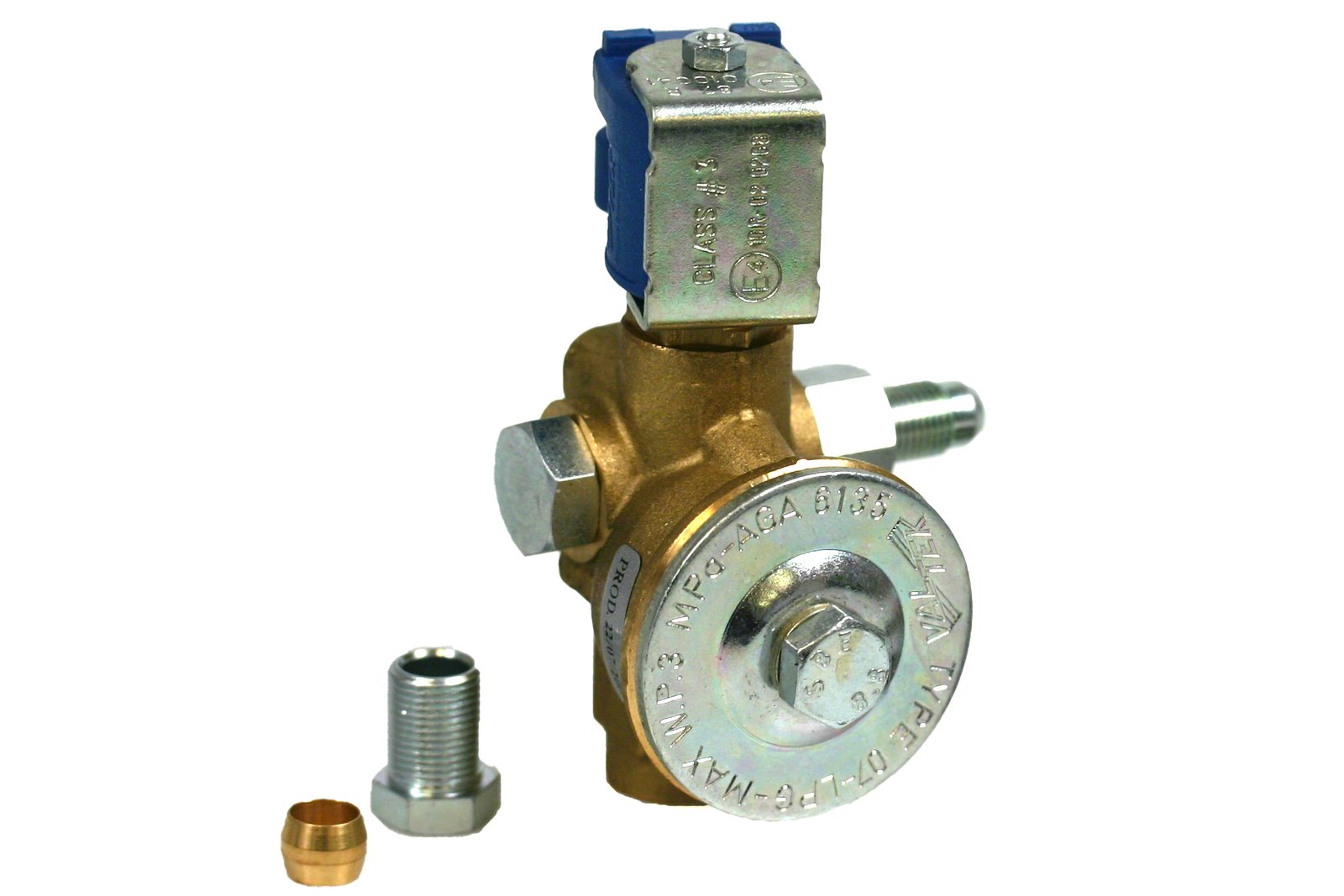 Valtek válvula de cierre tipo 07 / entrada M12x1 (8 mm), salida M10x1 + AMP