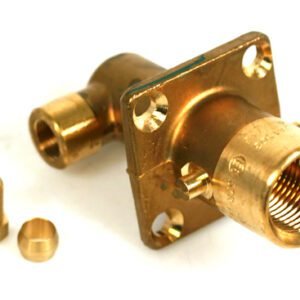 Boquilla de suministro Bayoneta de 90° para repostaje externo para tubería de cobre de 8 mm