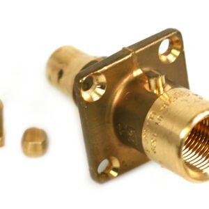 Boquilla de suministro Bayoneta recta para repostaje externo para tubería de cobre de 8 mm