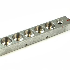 MTM riel de inyección de 5 cilindros (motores en línea) con conexión de sensor de presión (para los nuevos inyectores MY09)