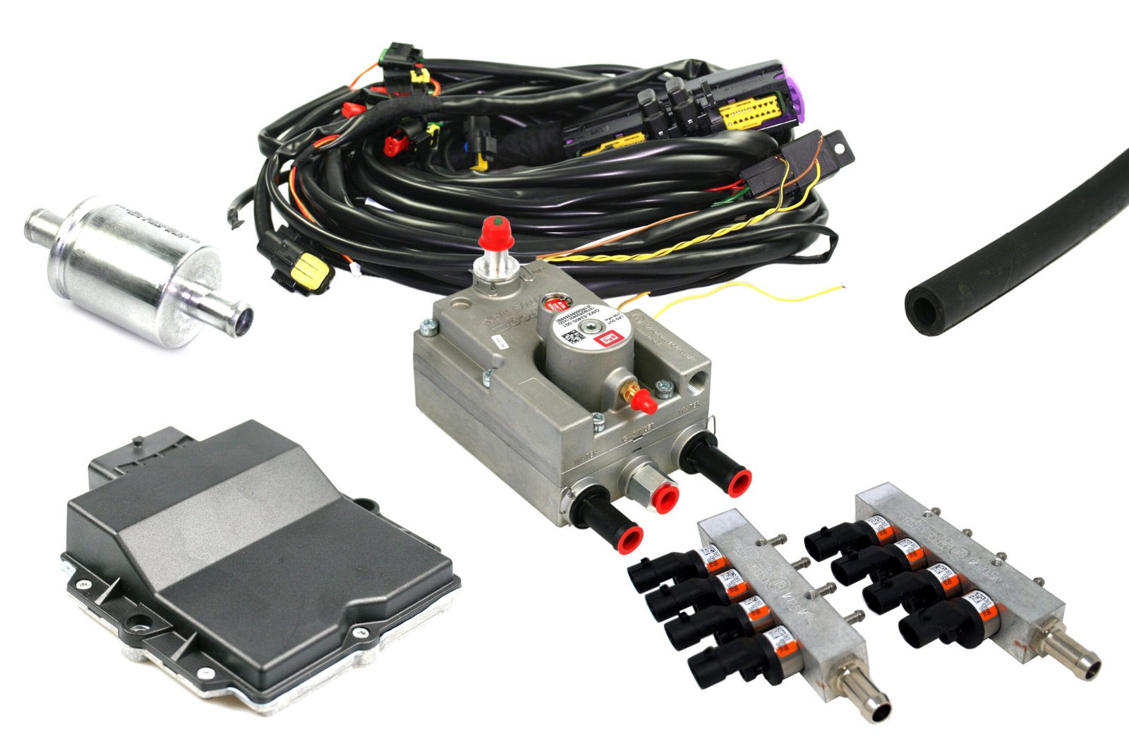 BRC Plug & Drive sistema de gas GLP - 6 cilindros (naranja/G-MAX)