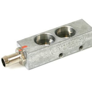 MTM riel de inyección de 2 cilindros sin conector de sensor de presión para los nuevos inyectores MY09