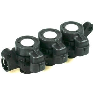 AEB Landi Renzo ECO-EVO Mod. P3SU rampa de inyección de 3 cilindros