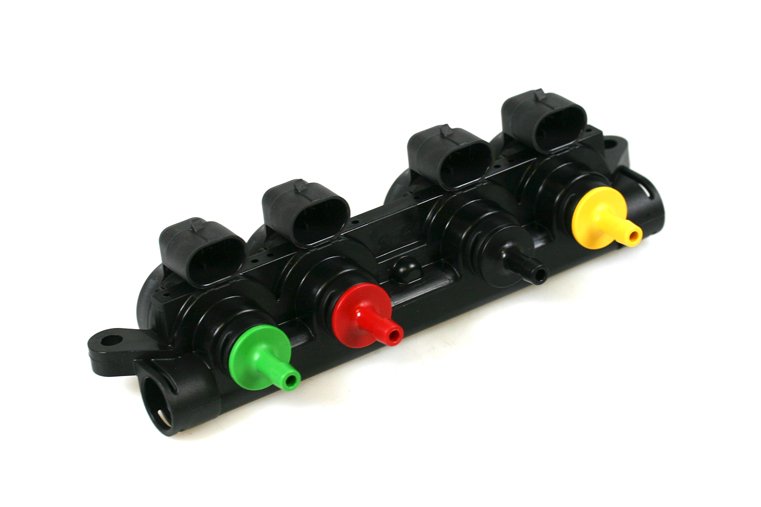 AEB Landi Renzo ECO-EVO Mod. P3SU rampa de inyección de 4 cilindros - Imagen 3