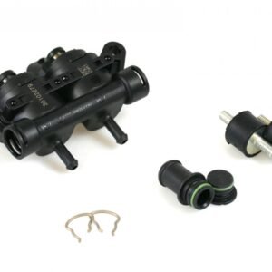 Landi Renzo GIRS12 rampa de inyección de 2 cilindros M (negro)