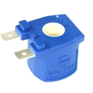Valtek solenoide para válvula de corte 3 Ohm azul (FASTON + pequeño) 12 V 11 W
