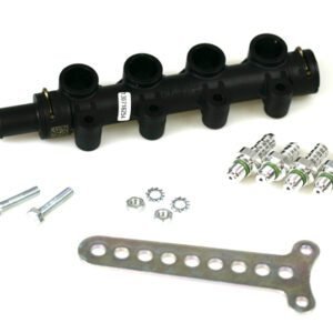 Lovato riel de inyección EP 4 con kit de montaje y boquillas