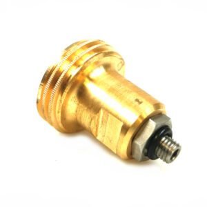 ACME adaptador de boquilla de suministro 10 mm con filtro, 60 mm - latón