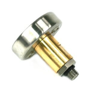 DISH adaptador de boquilla de suministro 10 mm con filtro, 60 mm - latón