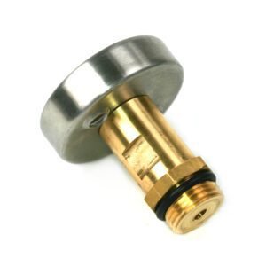 DISH adaptador de boquilla de suministro 21,8 mm con filtro, 60 mm - latón