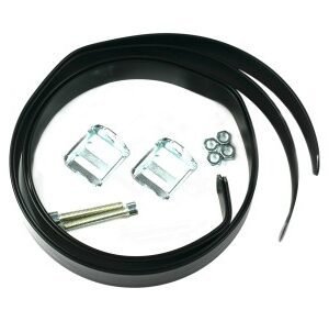 Correas de acero universales para el montaje de tanques GLP cilíndricos y tanques de propano para autocaravanas 30x1000x1 mm