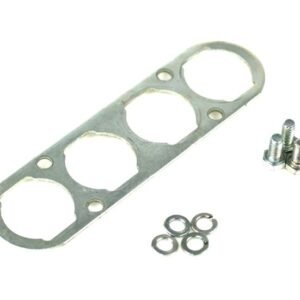 MED placa con tornillos para riel de inyección de 4 cilindros