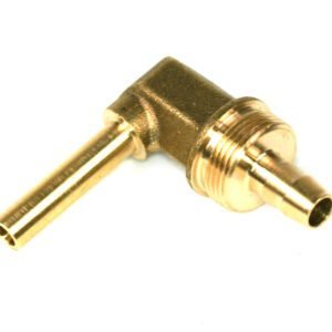 DREHMEISTER codo de 90° con niple de 6 mm para manguera flexible de 8 mm