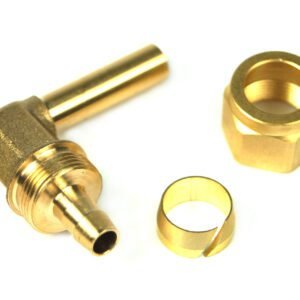 DREHMEISTER set de montaje de 8 mm (tuerca de rosca, casquillo, codo 90°)