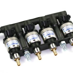 Keihin KN8 rampa de inyección de 4 cilindros azul (52 cc)