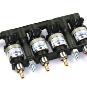 Keihin KN8 rampa de inyección de 4 cilindros café (100 cc)