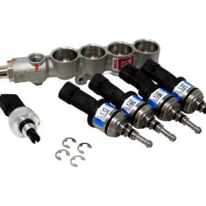 BRC rampa de inyección de 4 cilindros IN03 incl. sensor de presión, azul