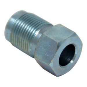 Racor conector para anillo cortante, 8 mm zincado (GNC)
