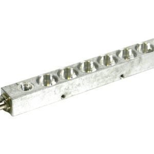 MTM riel de inyección de 6 cilindros (motores en línea) con conexión de sensor de presión (para los nuevos inyectores MY09)