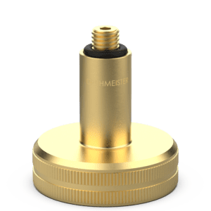 DREHMEISTER adaptador de boquilla de suministro DISH 10 mm L=60 mm, latón