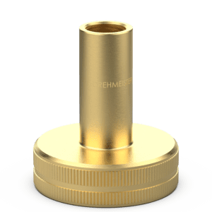 DREHMEISTER adaptador de boquilla de suministro DISH rosca interna M16x1,5 (60 mm), latón