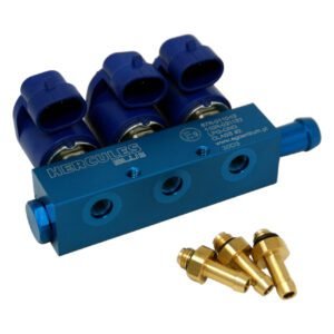 Hercules Blue rampa de 3 cilindros incl. boquillas