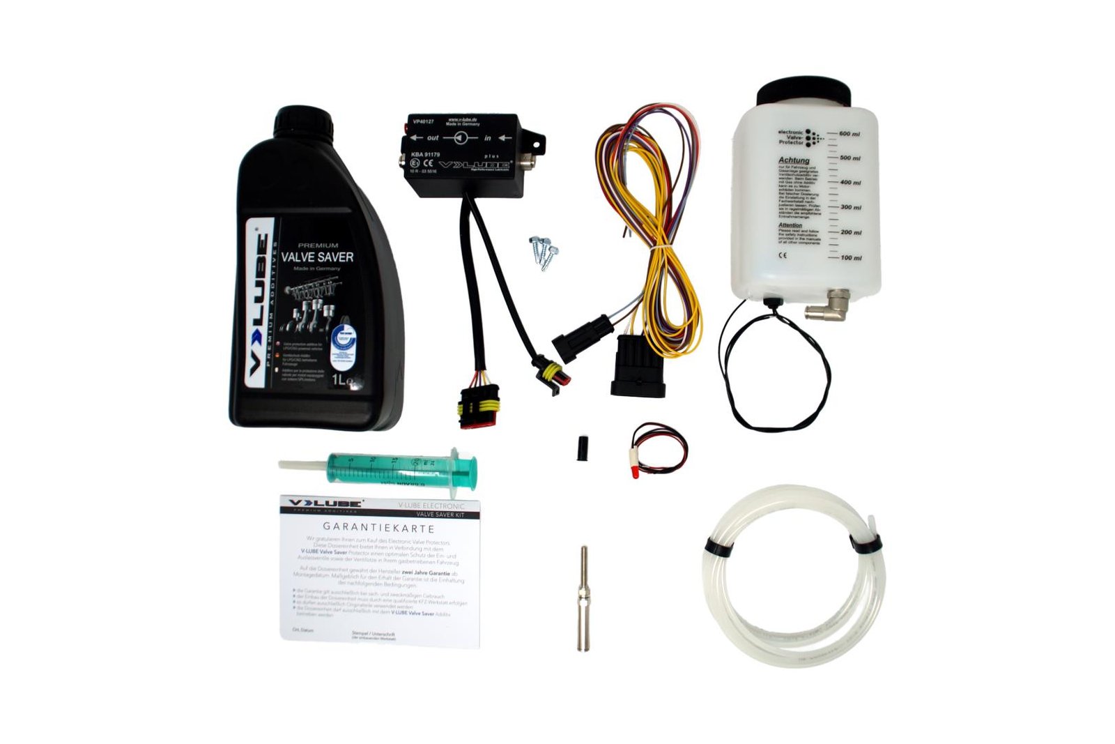 V-LUBE Electronic Valve Saver Kit 4 PLUS DK + 1L V-LUBE VS (bomba)